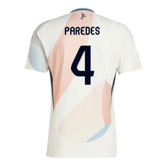 2025-2026 Spain Away Shirt (Unisex) (Paredes 4)