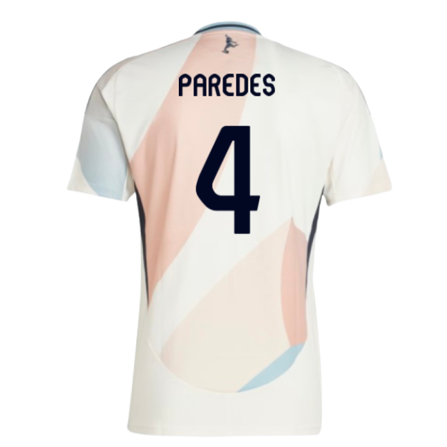 2025-2026 Spain Away Shirt (Unisex) (Paredes 4)