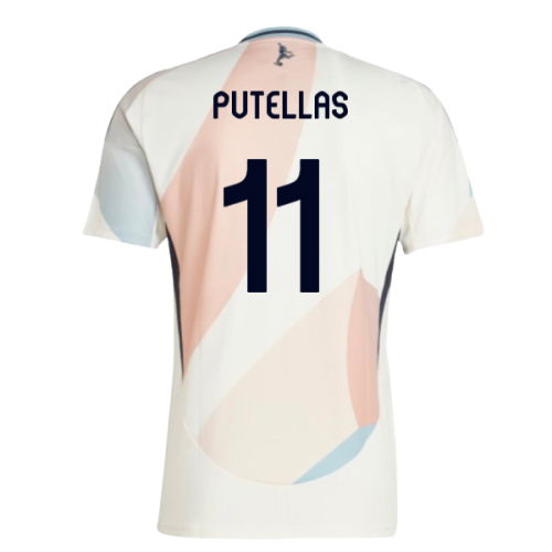 2025-2026 Spain Away Shirt (Unisex) (Putellas 11)