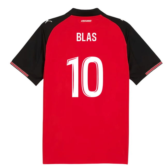 2025-2026 Stade Rennais Home Shirt (Blas 10)