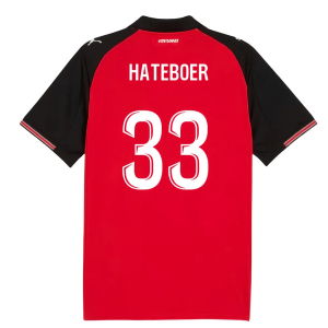 2025-2026 Stade Rennais Home Shirt (Hateboer 33)