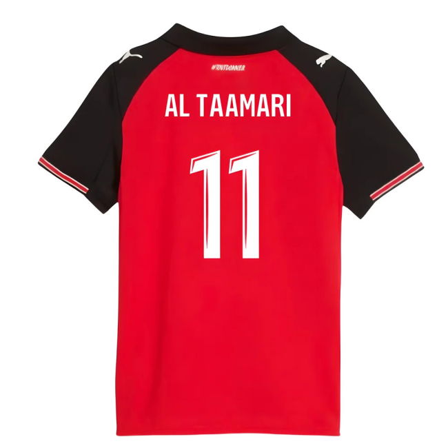 2025-2026 Stade Rennais Home Shirt (Kids) (Al Taamari 11)