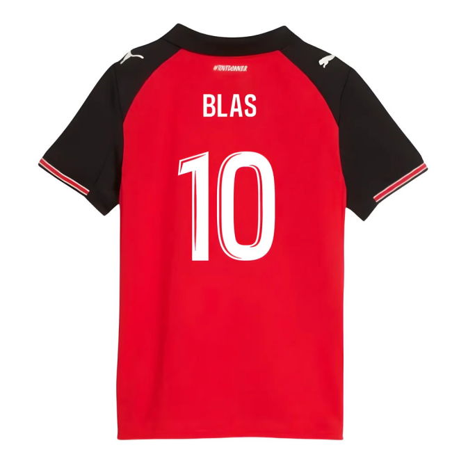 2025-2026 Stade Rennais Home Shirt (Kids) (Blas 10)