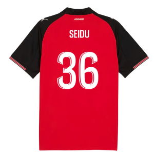 2025-2026 Stade Rennais Home Shirt (Seidu 36)