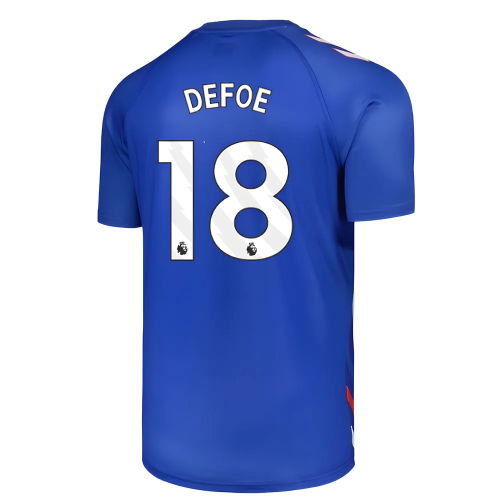 2025-2026 Sunderland Away Pre-Match Jersey (Blue) (Defoe 18)