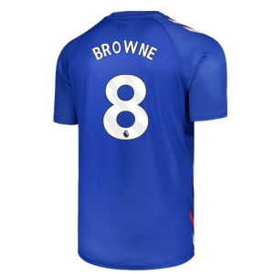 2025-2026 Sunderland Away Pre-Match Jersey (Blue) - Kids (Browne 8)