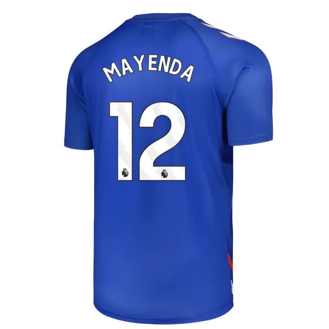 2025-2026 Sunderland Away Pre-Match Jersey (Blue) (Mayenda 12)