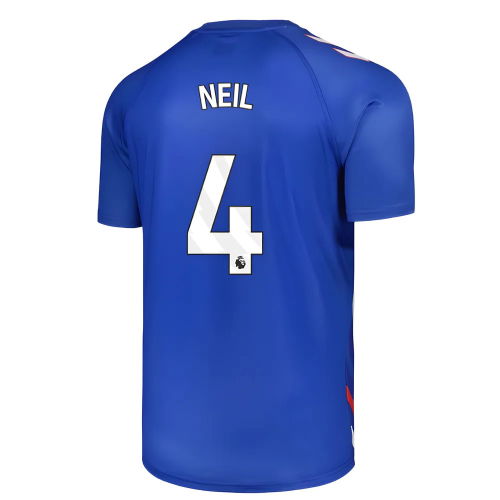 2025-2026 Sunderland Away Pre-Match Jersey (Blue) (Neil 4)
