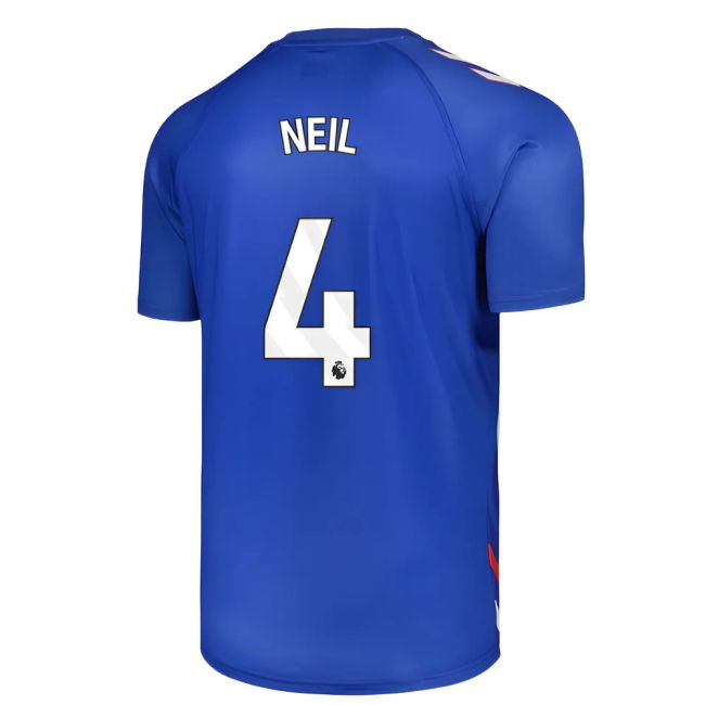 2025-2026 Sunderland Away Pre-Match Jersey (Blue) (Neil 4)