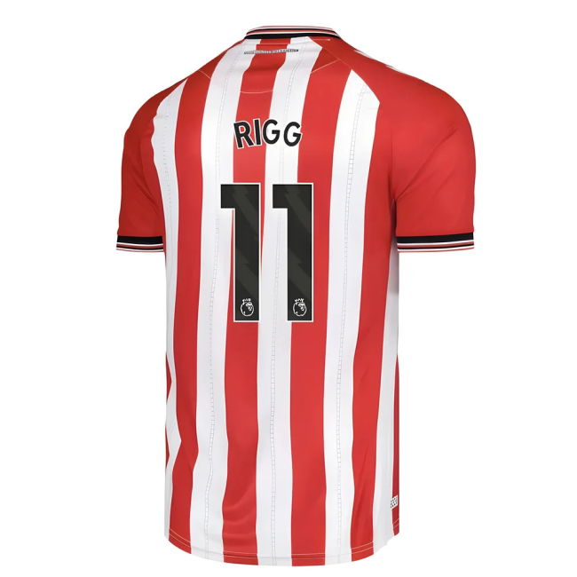 2025-2026 Sunderland Home Shirt (Rigg 11)
