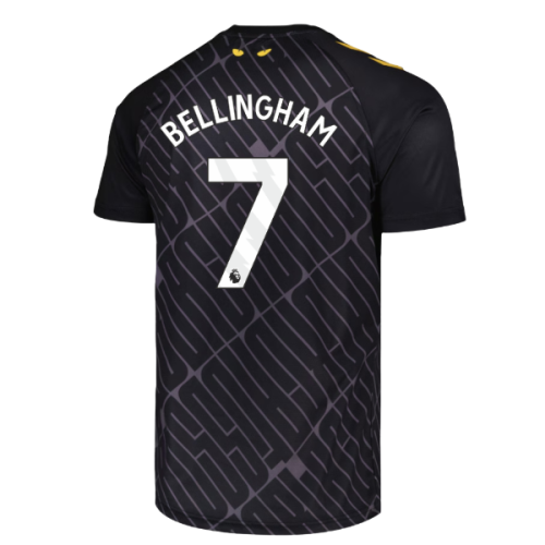 2025-2026 Sunderland Third Pre Match Shirt (Black) (Bellingham 7)