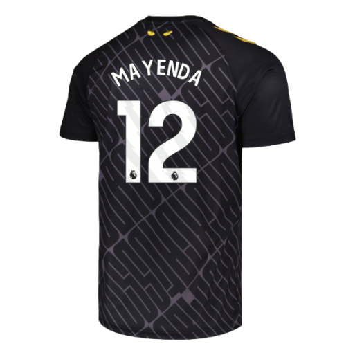 2025-2026 Sunderland Third Pre Match Shirt (Black) (Mayenda 12)
