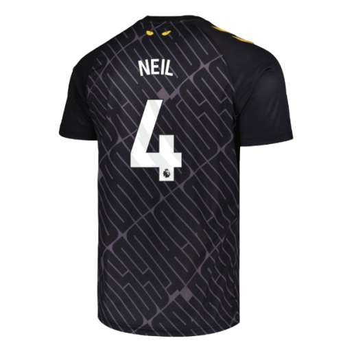 2025-2026 Sunderland Third Pre Match Shirt (Black) (Neil 4)