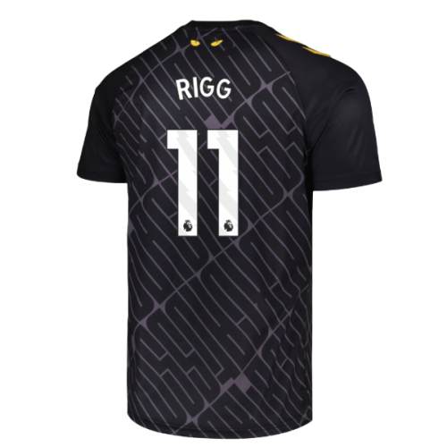 2025-2026 Sunderland Third Pre Match Shirt (Black) (Rigg 11) 2025-2026 Sunderland Third Pre Match Shirt (Black) (Rigg 11)