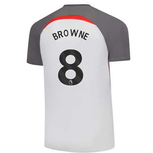2025-2026 Sunderland Training Jersey (White) (Browne 8)
