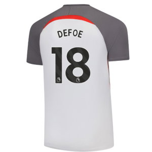 2025-2026 Sunderland Training Jersey (White) (Defoe 18)