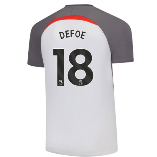 2025-2026 Sunderland Training Jersey (White) (Defoe 18)