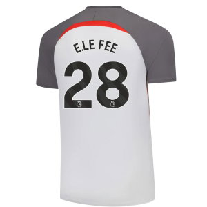 2025-2026 Sunderland Training Jersey (White) (E.Le Fee 28)