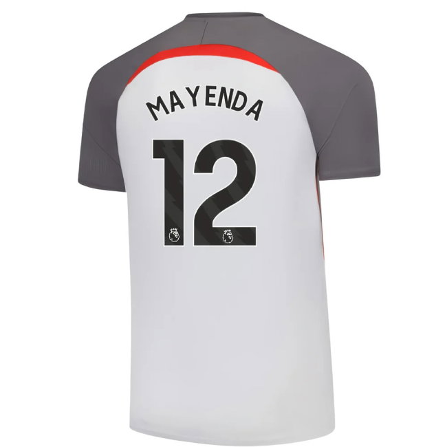 2025-2026 Sunderland Training Jersey (White) (Mayenda 12)