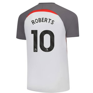 2025-2026 Sunderland Training Jersey (White) (Roberts 10)