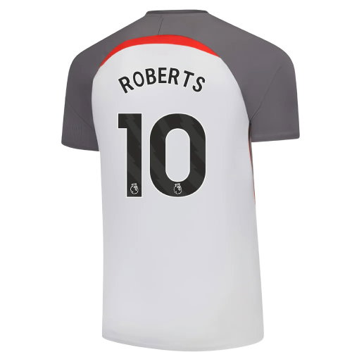 2025-2026 Sunderland Training Jersey (White) (Roberts 10)