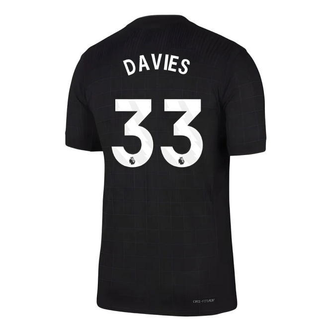 2025-2026 Tottenham Authentic Away Shirt (Davies 33)