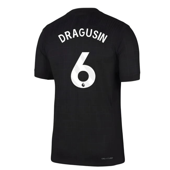2025-2026 Tottenham Authentic Away Shirt (Dragusin 6)