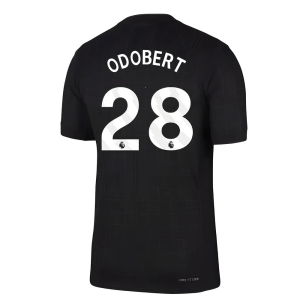 2025-2026 Tottenham Authentic Away Shirt (Odobert 28)
