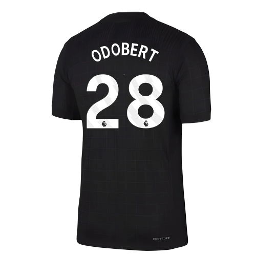 2025-2026 Tottenham Authentic Away Shirt (Odobert 28)