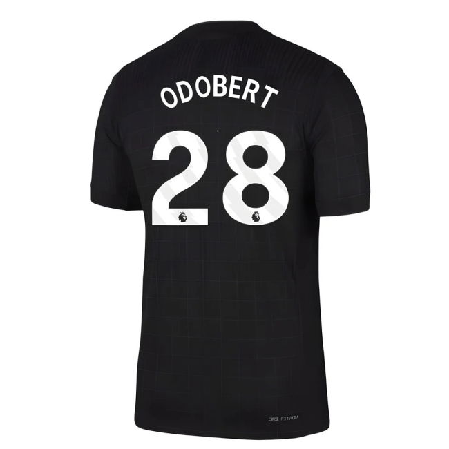 2025-2026 Tottenham Authentic Away Shirt (Odobert 28)