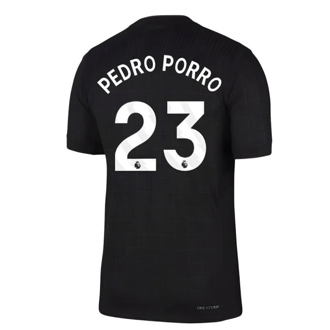 2025-2026 Tottenham Authentic Away Shirt (Pedro Porro 23)