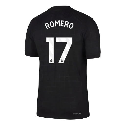 2025-2026 Tottenham Authentic Away Shirt (Romero 17)