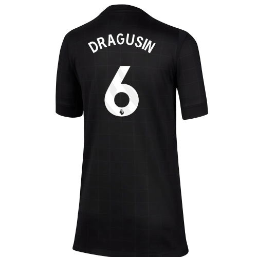2025-2026 Tottenham Away Shirt (Kids) (Dragusin 6)