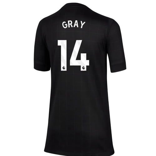 2025-2026 Tottenham Away Shirt (Kids) (Gray 14)