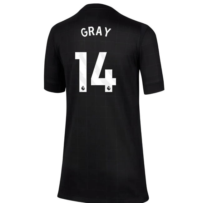 2025-2026 Tottenham Away Shirt (Kids) (Gray 14)