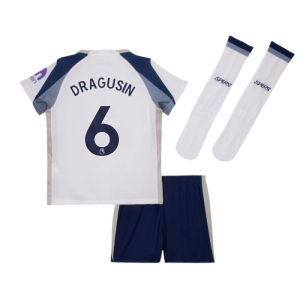 2025-2026 Tottenham Home Little Kids Mini Kit (Dragusin 6)