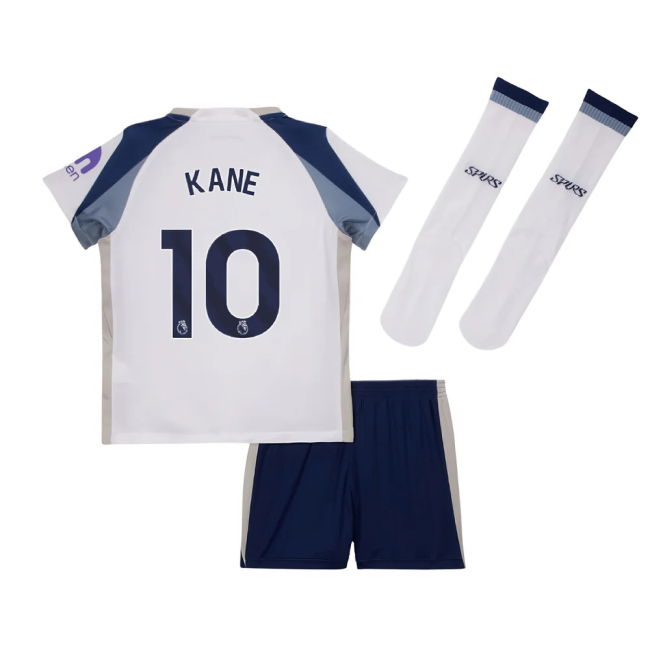 2025-2026 Tottenham Home Little Kids Mini Kit (Kane 10)