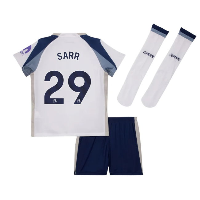 2025-2026 Tottenham Home Little Kids Mini Kit (Sarr 29)