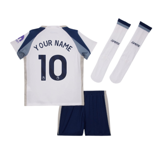 2025-2026 Tottenham Home Little Kids Mini Kit (Your Name)