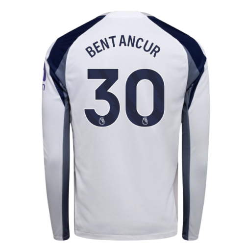 2025-2026 Tottenham Long Sleeve Home Shirt (Bentancur 30) 2025-2026 Tottenham Long Sleeve Home Shirt (Bentancur 30)