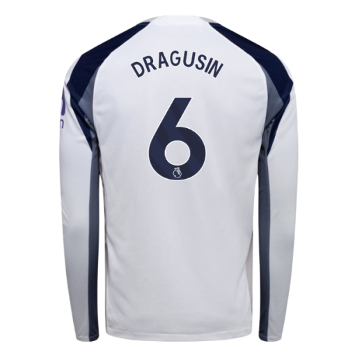 2025-2026 Tottenham Long Sleeve Home Shirt (Dragusin 6) 2025-2026 Tottenham Long Sleeve Home Shirt (Dragusin 6)