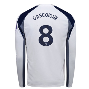 2025-2026 Tottenham Long Sleeve Home Shirt (Gascoigne 8)