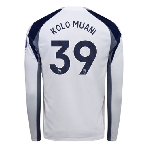 2025-2026 Tottenham Long Sleeve Home Shirt (Kolo Muani 39)