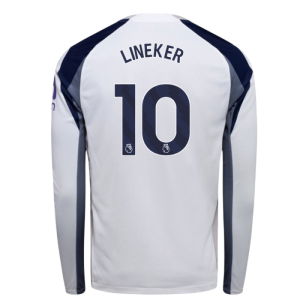 2025-2026 Tottenham Long Sleeve Home Shirt (Lineker 10)