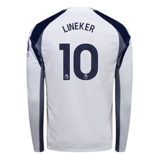 2025-2026 Tottenham Long Sleeve Home Shirt (Lineker 10)
