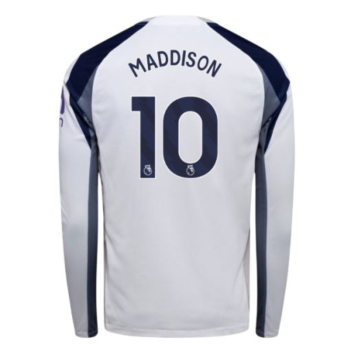 2025-2026 Tottenham Long Sleeve Home Shirt (Maddison 10)