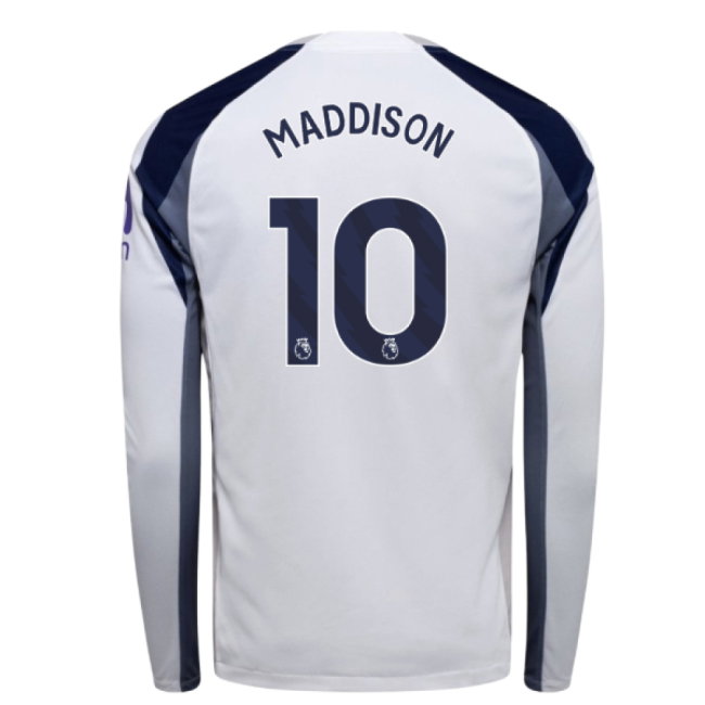 2025-2026 Tottenham Long Sleeve Home Shirt (Maddison 10)