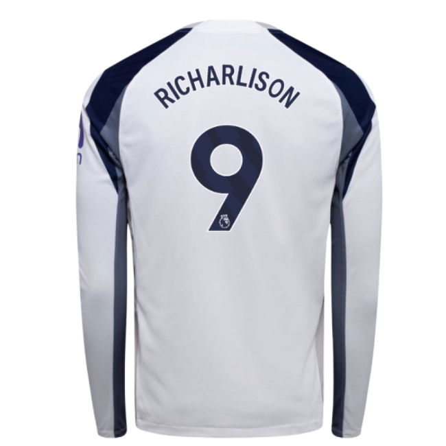 2025-2026 Tottenham Long Sleeve Home Shirt (Richarlison 9)