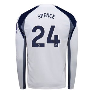 2025-2026 Tottenham Long Sleeve Home Shirt (Spence 24)