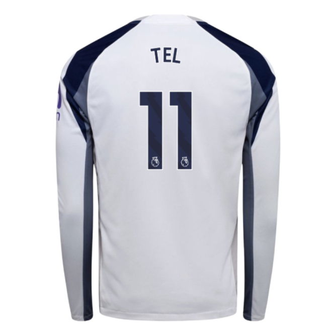 2025-2026 Tottenham Long Sleeve Home Shirt (Tel 11)